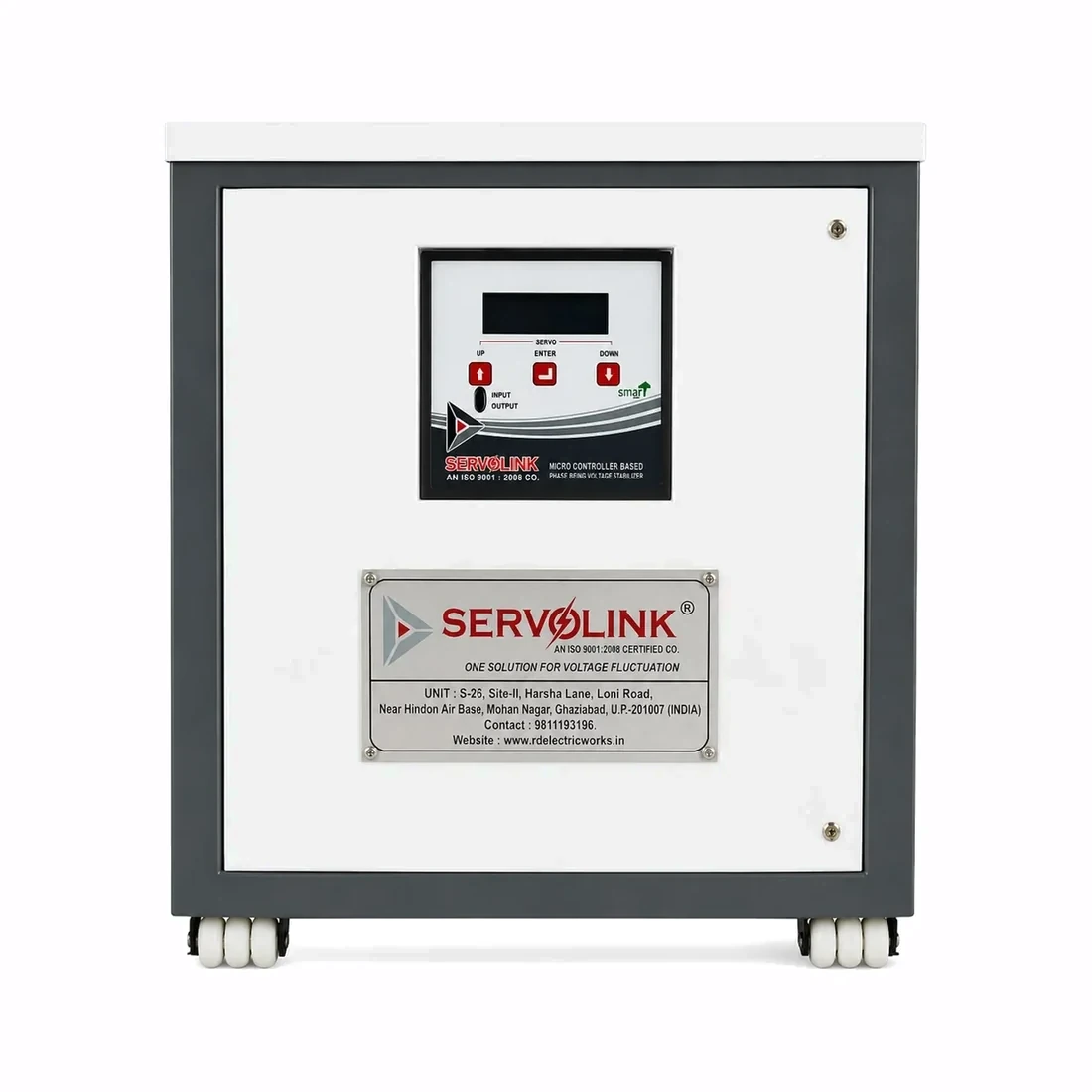 10 KVA Single Phase Air-Cooled Servo Stabilizer — photo 2