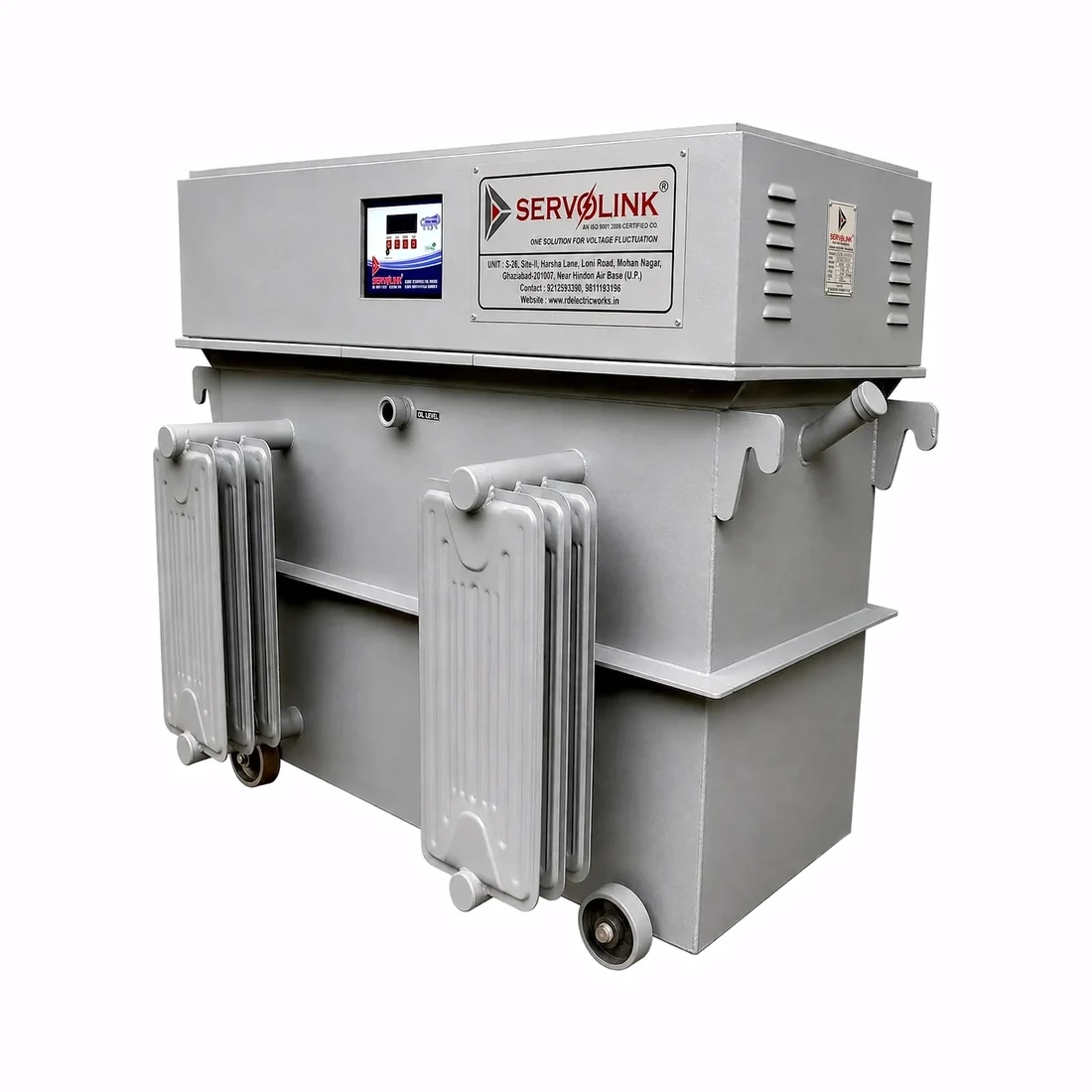 100 KVA three phase oil cooled servo stabilizer