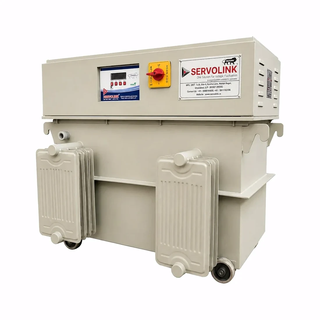 150 KVA three phase oil cooled servo stabilizer