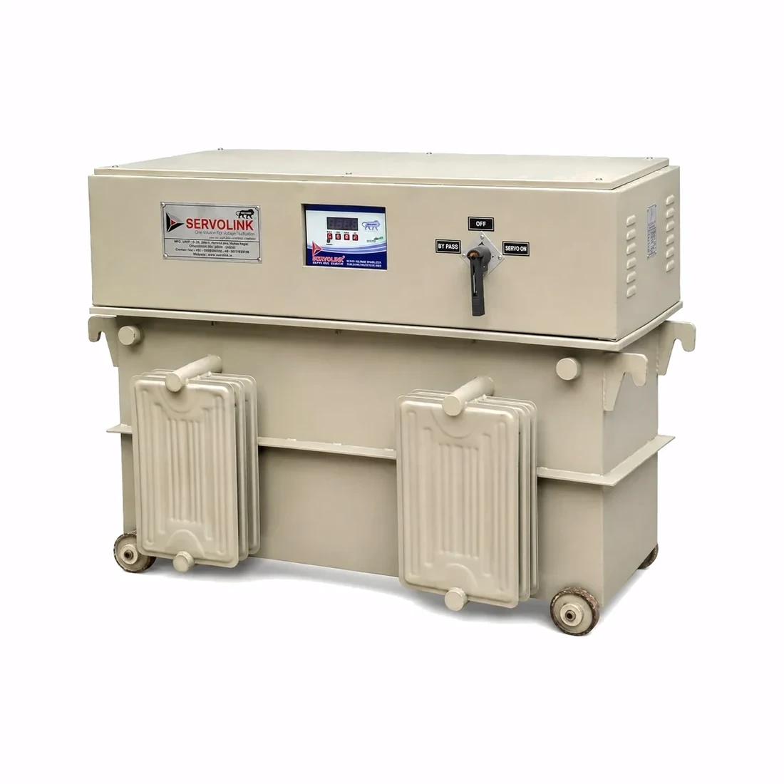 200 KVA Three Phase Oil-Cooled Servo Stabilizer — photo 3