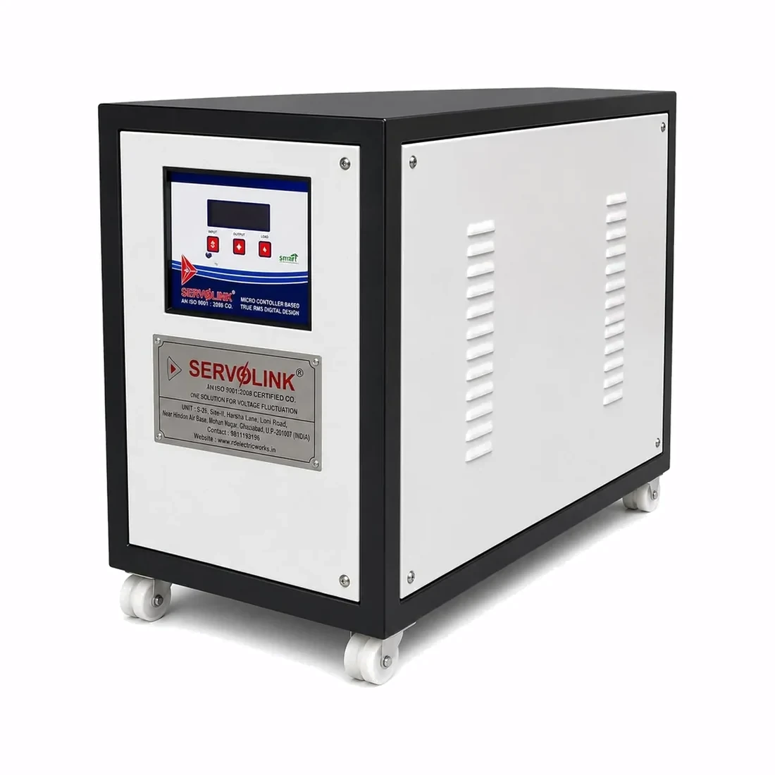 25 KVA Single Phase Air-Cooled Servo Stabilizer