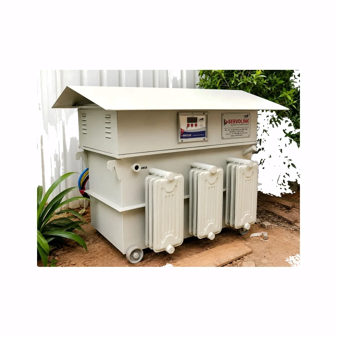 250 KVA Three Phase Oil-Cooled Servo Stabilizer — photo 2