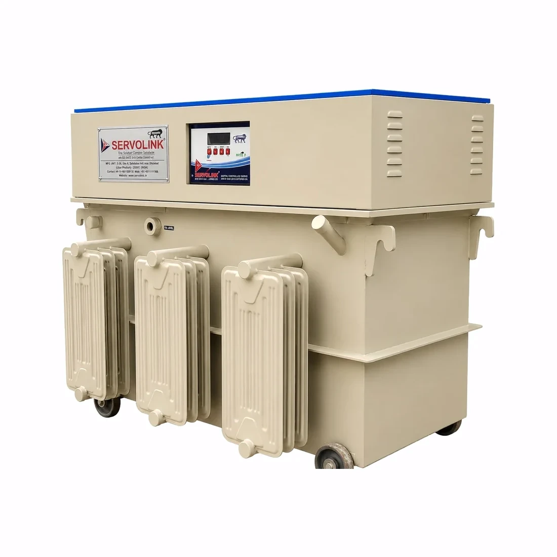 400 KVA Three Phase Oil-Cooled Servo Stabilizer — photo 2