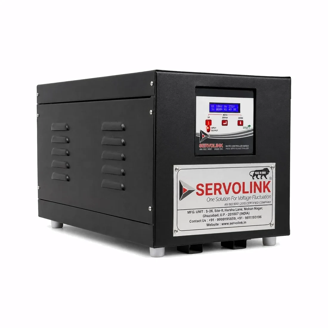 5 KVA Single Phase Air-Cooled Servo Stabilizer