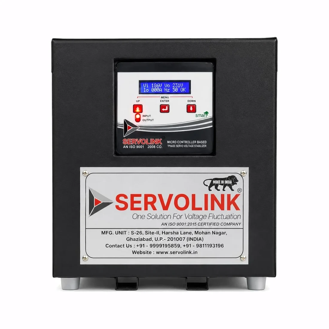 5 KVA Single Phase Air-Cooled Servo Stabilizer — photo 2