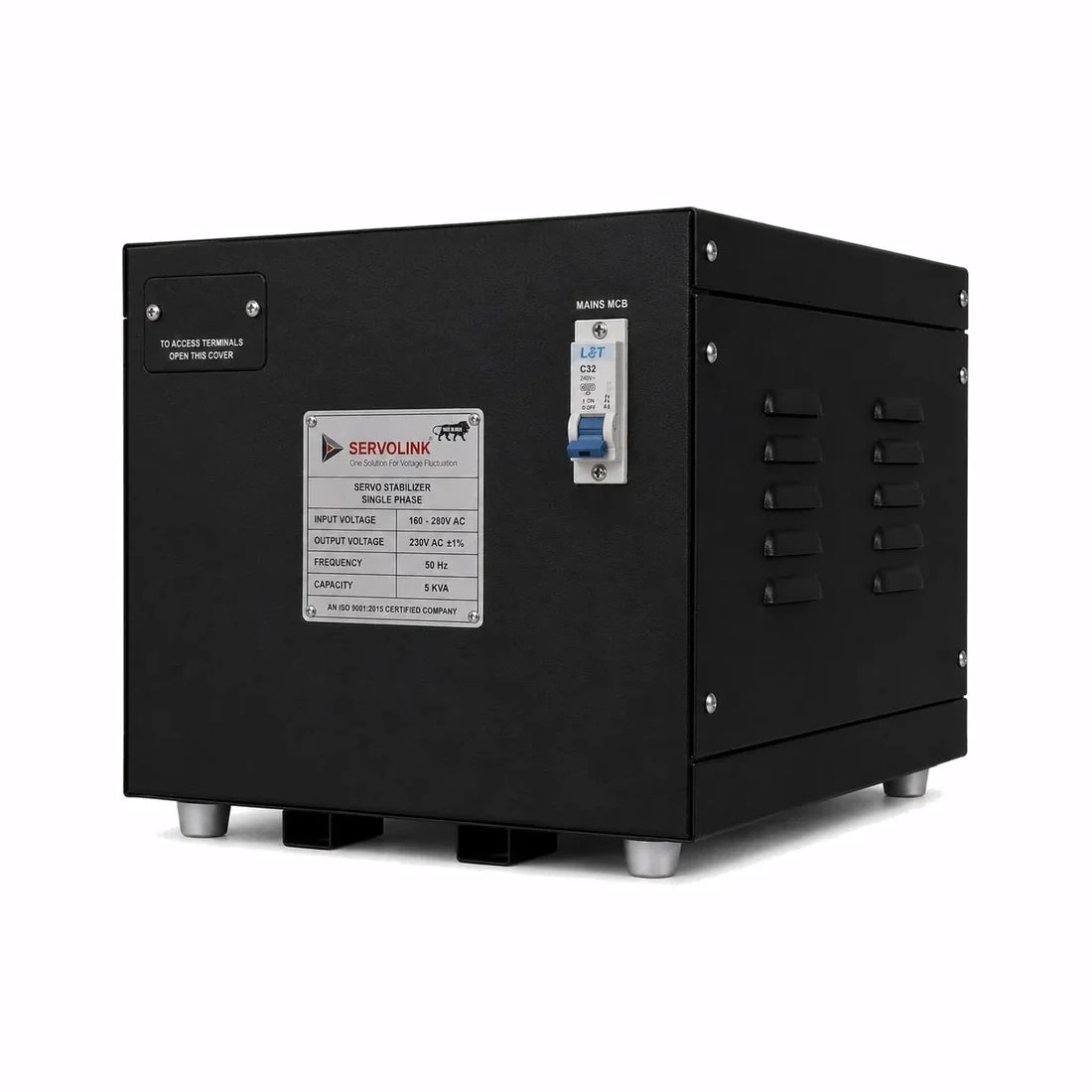 5 KVA Single Phase Air-Cooled Servo Stabilizer — photo 3