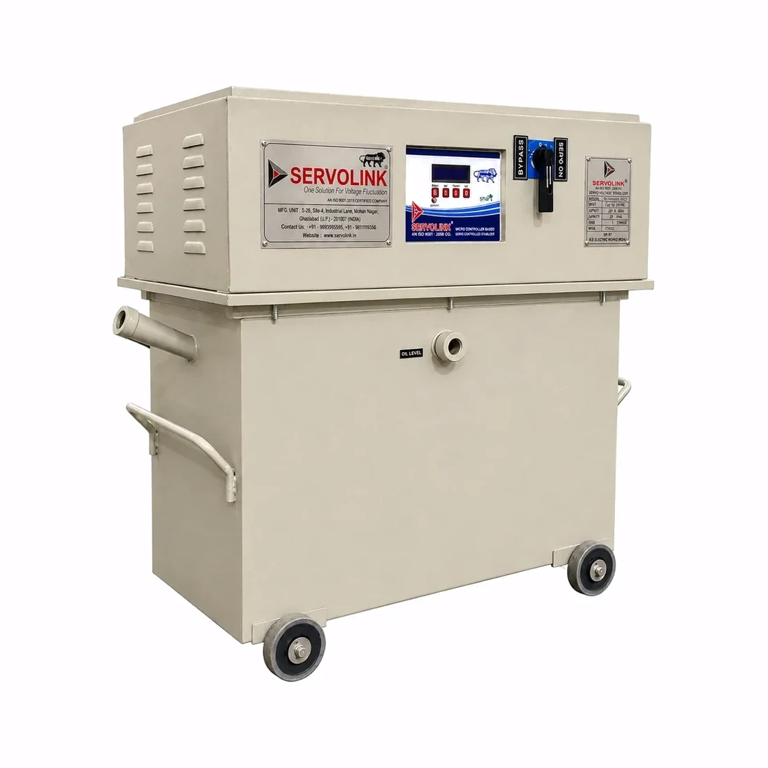 50 KVA Three Phase Oil-Cooled Servo Stabilizer — photo 2