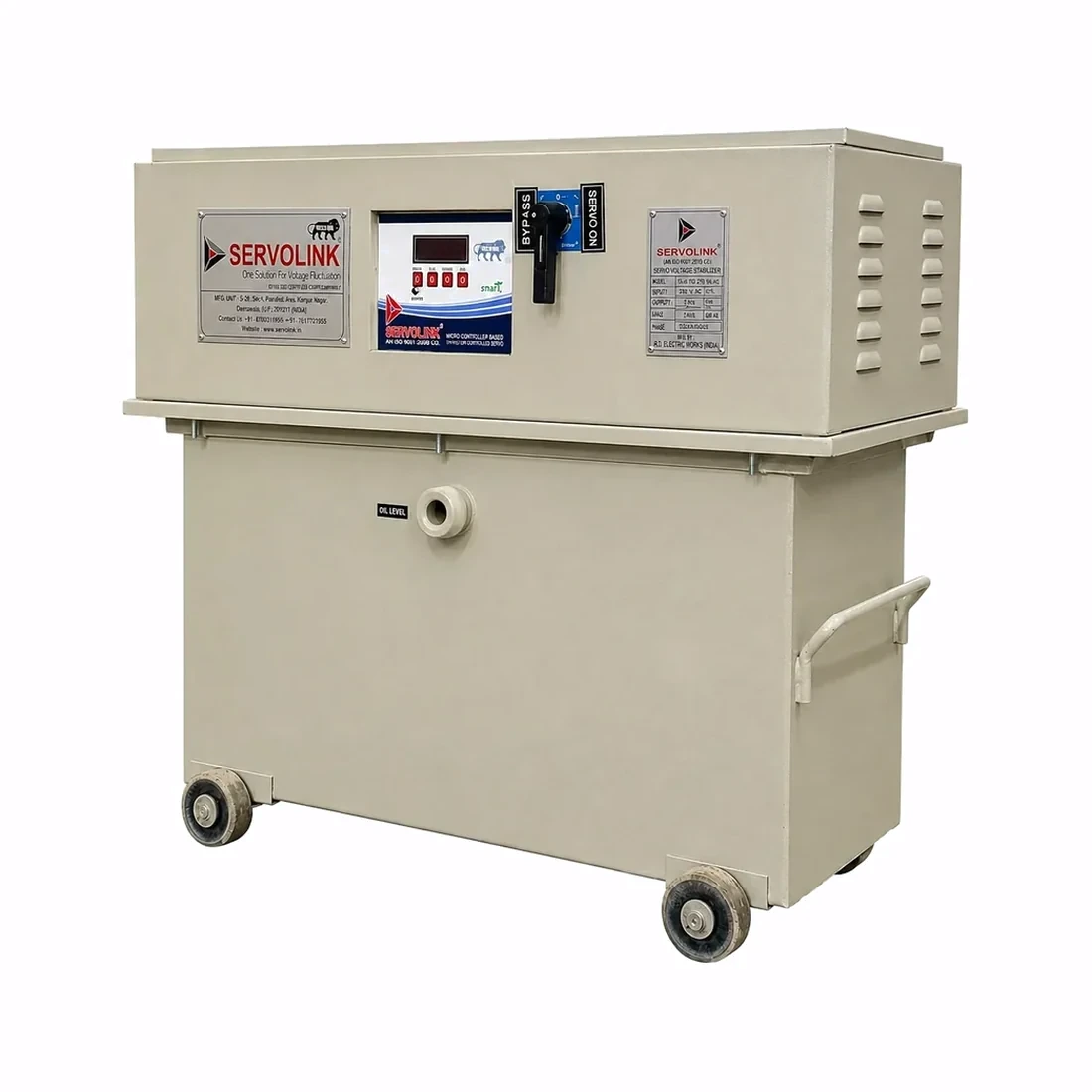 50 KVA Three Phase Oil-Cooled Servo Stabilizer — photo 4