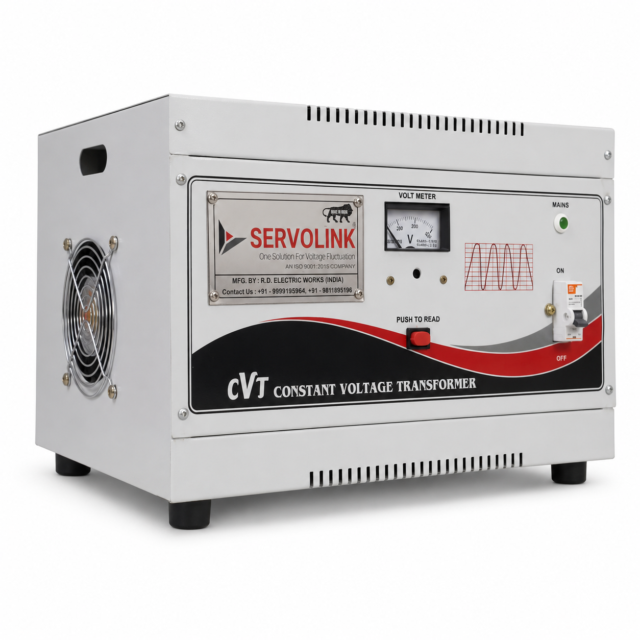 250 A Single Phase Automatic Variable Transformer